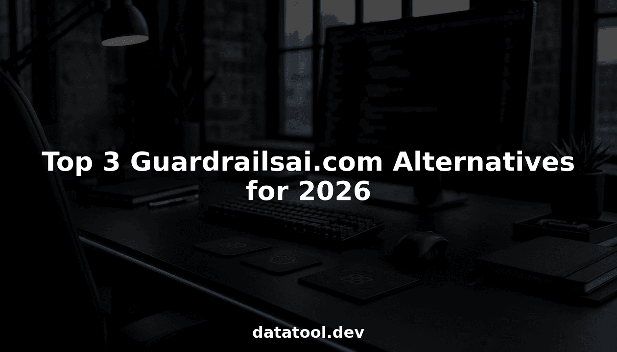 Top 3 Guardrailsai.com Alternatives for 2026